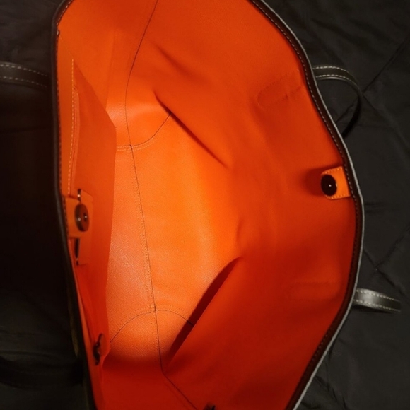 Coach Brown Tote Bag - Picture 6 of 8